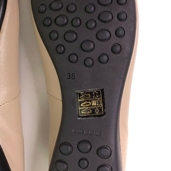 Bailarina by SKA Ballet Flats Driving Shoes Tan Be - Picture 10 of 11